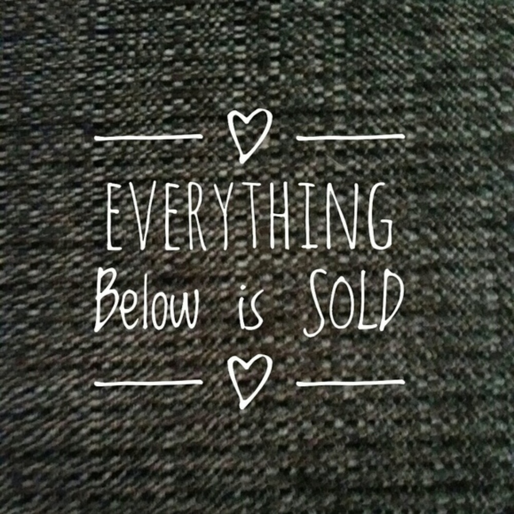 Thanks for shopping my closet!!!